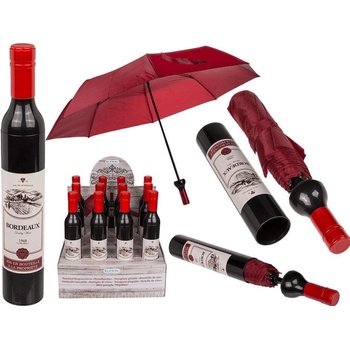 Dáždnik fľaša vína