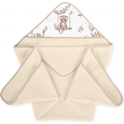 Albero Mio Osuška s kapucí C012 Africa world – Zboží Dáma