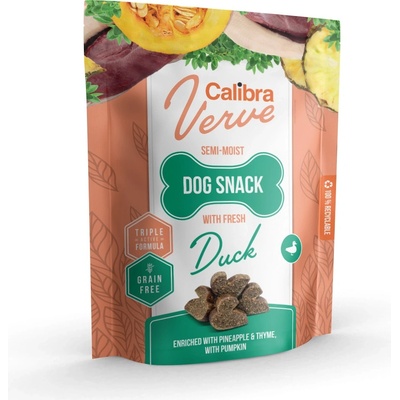 Calibra Dog Verve Semi Moist Snack Fresh Duck 150 g