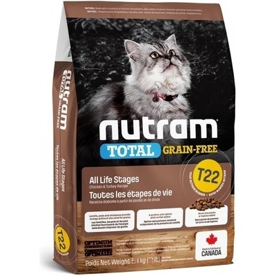 Nutram T22 Total Grain Free Chicken Turkey Cat 1,13 kg