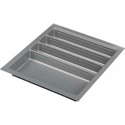 Příborník Scoop II 440x490mm stříbrná