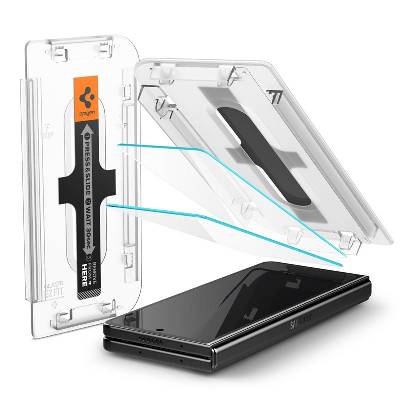 Glas. tR EZ Fit Tempered Glass 2 Pack - 2 броя стъклени защитни покрития за дисплея на Samsung Galaxy Z Fold5 (прозрачен)
