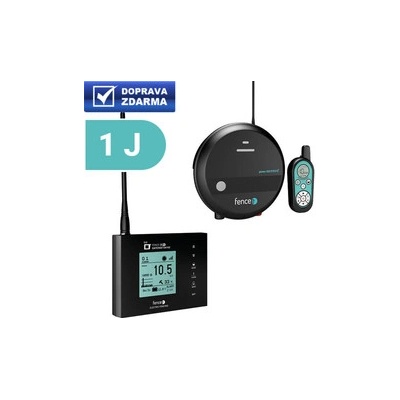 Set elektrického ohradníku Chytrá Farma - RF zdroj s ovladačem 1 J - WiFi Gateway - Ovládání telefonem