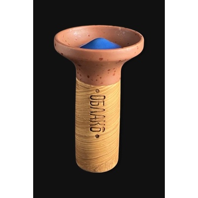 Oblako Flow Blue on Brown