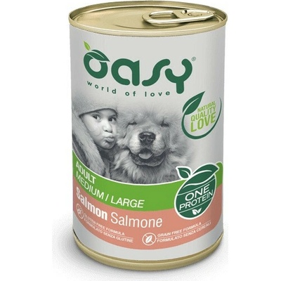 Oasy One Protein Adult Medium/Large Salmon 400 g