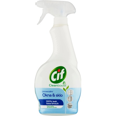 Cif Cleanboost univerzální čistící sprej Okna & sklo 500 ml rozprašovač – Zboží Dáma