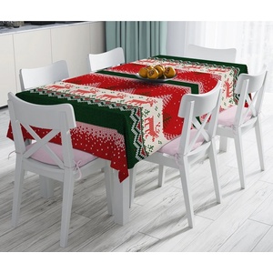 Minimalist Cushion Covers Коледна покривка с памук Merry , 140 x 180 cm Christmas - Minimalist Cushion Covers (Masa3024)