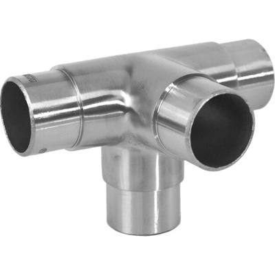 Spojka křížová na trubku ø 42,4 mm, broušená nerez AISI 304