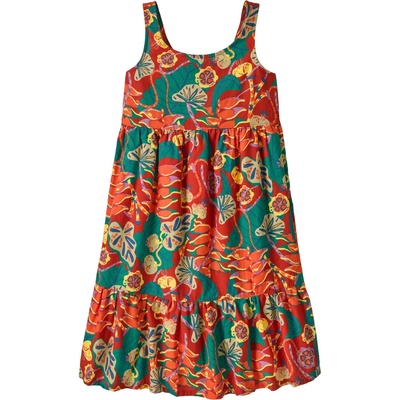 Patagonia Детска рокля Patagonia Kid's Tidal Threads Dress - Tropiclimb: Hot Ember - размер XS (701-4415-0211)