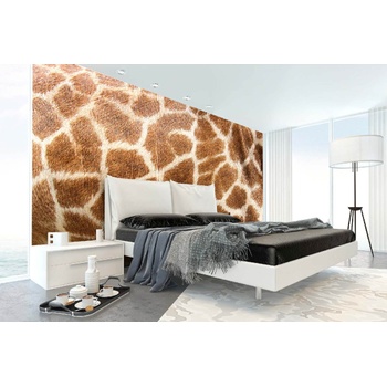 DIMEX ART s. r. o Самозалепваща се флизелинова фототапета жирафова кожа 375 x 250 см
