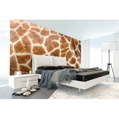 DIMEX ART Самозалепваща се флизелинова фототапета жирафова кожа 375 x 250 см