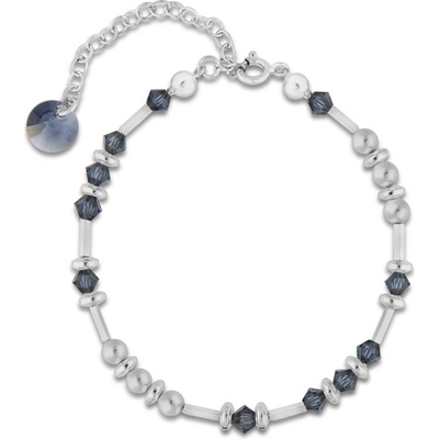 Spark modrý se Swarovski Elements Clematis B58105328LGM Montana