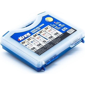 Súprava samorezných skrutiek KREG – 675 ks