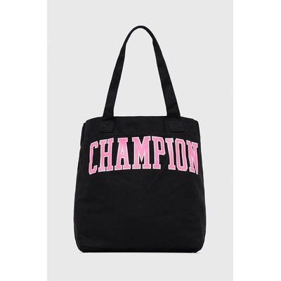 Champion Памучна чанта Champion в черно (802380)