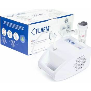 Flaem 4NEB Pneumaticko piestový inhalátor so 4 režimami, s certifikátom TUV Rheinland