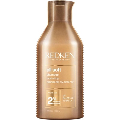 Redken All Soft Argan Oil Shampoo Шампоан за коса дамски 300ml