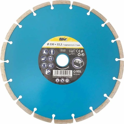 Magg Kotouč diamantový segmentový 230 x 22,2 mm SKS230