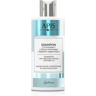 Apis Optima Šampón s minerálmi z Mŕtveho mora a arganovým olejom 300 ml