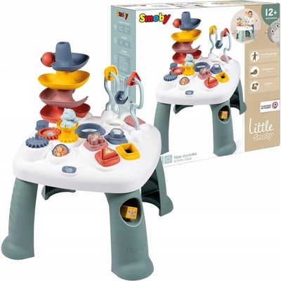Smoby Multifunkční didaktický hrací stolek Little Smoby 12m+ – Hledejceny.cz