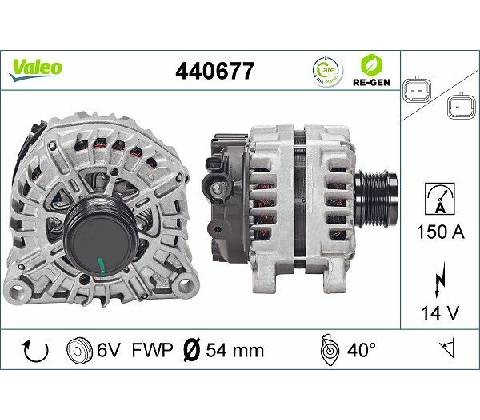 Alternátor VALEO 440677