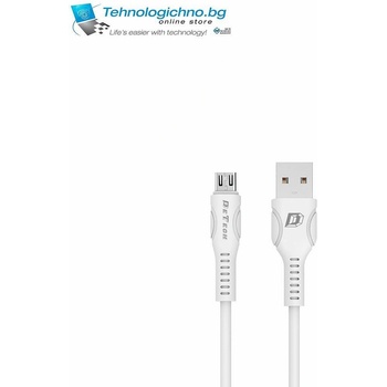 Image 1 of DeTech Кабел DeTech DE-C27M Micro USB 1m (40109)
