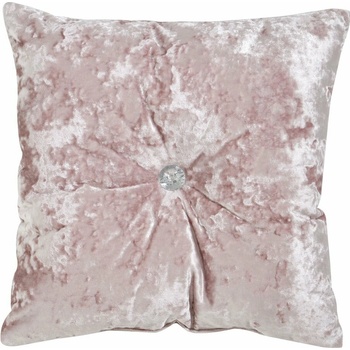 Catherine Lansfield vankúš Crushed Velvet Diamante 45x45