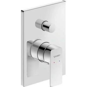Duravit Manhattan - Скрита батерия, за 2 уреда, с корпус, хром MH4210008010 (MH4210008010)