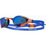 TYR Очила за плуване TYR Tracer-X RZR Mirrored blue/orange