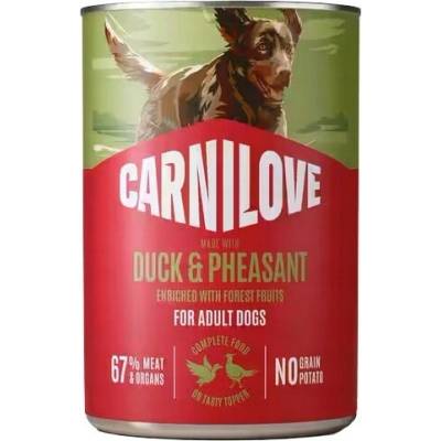 Carnilove Dog Paté Kachna a bažant 400 g