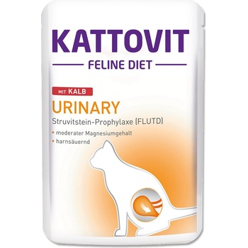 KATTOVIT Urinary пастет телешки 85 г