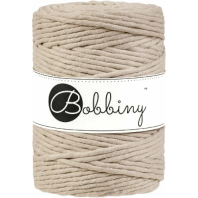 Bobbiny Macrame Cord 5 mm 100 m Beige Špagát