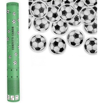 Vystreľovacie konfety Futbalové loptičky 40 cm
