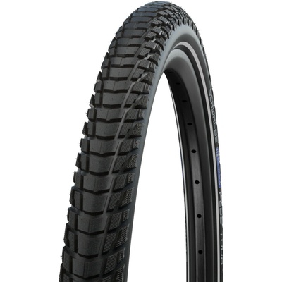 SCHWALBE SCHWALBE Marathon Plus Tour SmartGuard TwinSkin drôt ADDIX GREEN Black+Reflex 28x2.15
