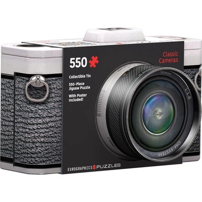 EUROGRAPHICS v plechové krabičce Klasický fotoaparát 550 dielov