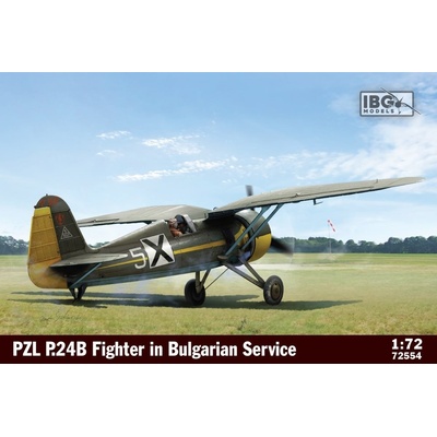 IBG PZL P.24B in Bulgarian service Models 72554 1:72