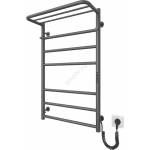 Mario Radiators Електрическа сушилка за кърпи за баня HOME 95W/230V 77x53 cm, неръждаема стомана/антрацит, дясна (MR0074)