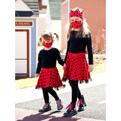 1F Tanculinka dievčenské legíny čierna