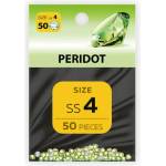  Декоративни камъчета за маникюр peridot, 1.6 мм ss4, пакет 50 бр (der3074)