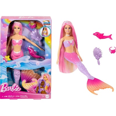 Barbie a dotek kouzla mořská panna Malibu HRP97