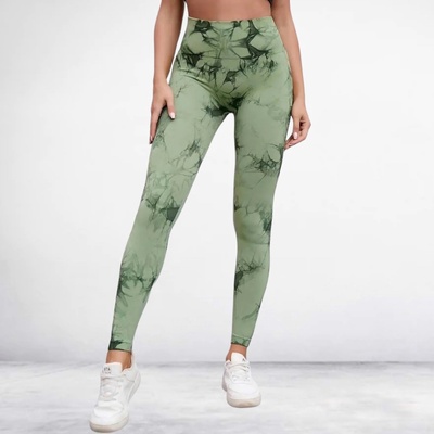 Legínovo Push-up calypso svetlo zelené