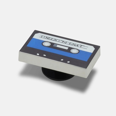 Odznáček Jibbitz – Blue Cassette Tape