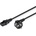 Manhattan Захранващ кабел Manhattan CABLE-703, от Schuko(м) към IEC320 C13(ж), 1.8m, черен