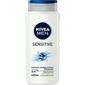 Nivea Men Sprchový gél 3in1 Sensitive 400 ml