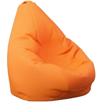 Image 1 of PUFRELAX Пуф, круша за деца 4-14 г. , 160л. Nirvana Light - Panama Neon orange, Водоустойчив, Перящ се калъф, Пълнеж от Полистиролни перли (PUF-G-NL-PEX-NEOR)