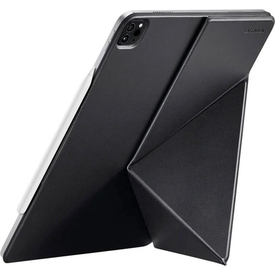 PITAKA MagEZ Folio 2 Case - магнитен полиуретанов кейс с поставка за iPad Pro 13 (2024) (черен)