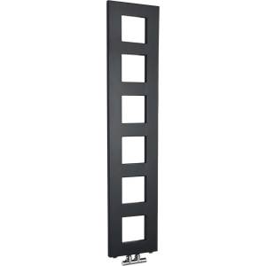 SAPHO Block - Нагревателен елемент, 28x133 см, 353 W, матово черно IR181 (IR181)
