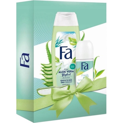 Fa Aloe Vera Yoghurt Roll-On Antiperspirant 50 ml + Sprchový gel 250 ml