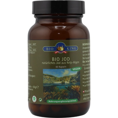 BioKing Органичен йод - 60 капсули