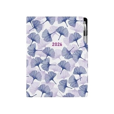 Design A4 denní 2026 Ginkgo