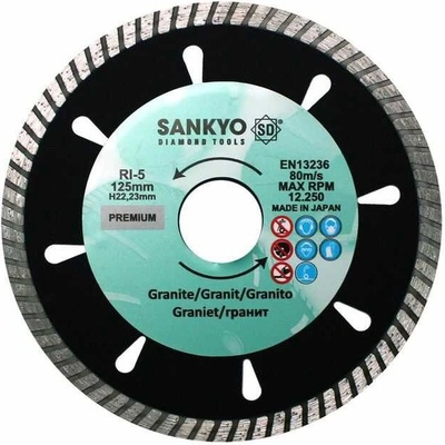 Sankyo Diamantový kotouč 125 mm EN13236